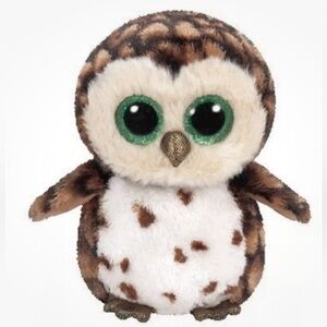 Ty Silk Sammy Owl Plush Stuffed Animal Cuddly Soft Gift New without tags